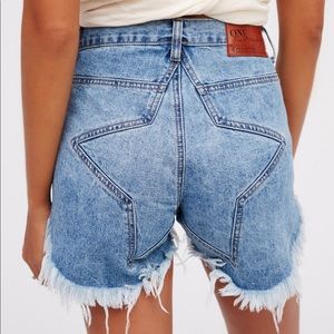 One teaspoon denim shorts